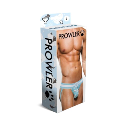 Jockstrap packaging with winter animal design
