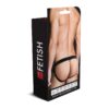 Prowler Red Fishnet Ass-Less Brief - Black