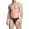 Prowler Red Fishnet Ass-Less Jock - Black