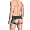 Prowler Red Wetlook Ass-Less Trunk - Black