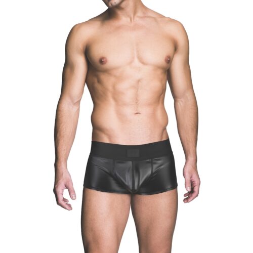 Prowler Red Wetlook Ass-Less Trunk - Black