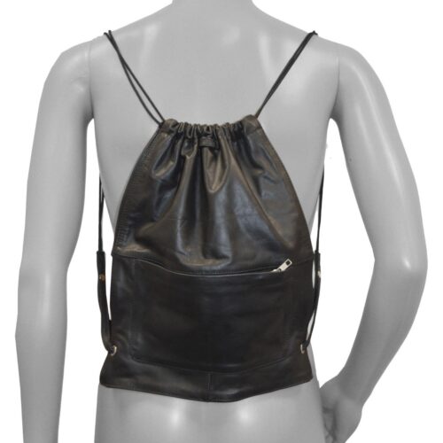 Prowler Red - Leather Shoulder Bag - Black, One Size
