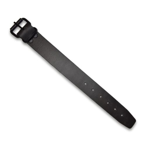 Prowler Red - Leather Buckle Bicep Band - Black