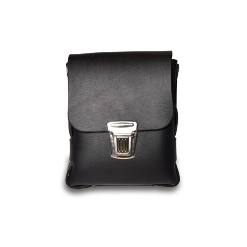 Prl037_-2_Jpg Prowler Red Leather Buckle Pouch - Black, One Size