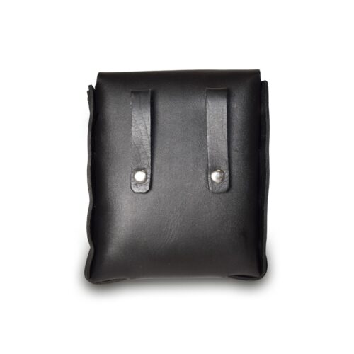 Prl037_-5Jpg Prowler Red Leather Buckle Pouch - Black, One Size