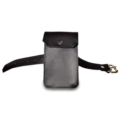 Prl038_-3Jpg Prowler Red Leather Belt Pouch - Black, One Size