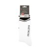 White socks with black accents and 'PROWLER' printed