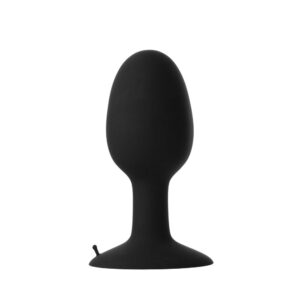 Discover the elegance and functionality of this black silicone plug. Black silicone plug with a tapered shape