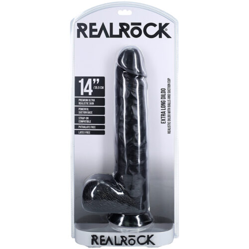 Real Rock Realrock Extra Long Dildo With Balls