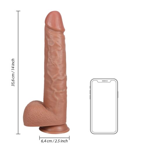 Real Rock Realrock Extra Long Dildo With Balls