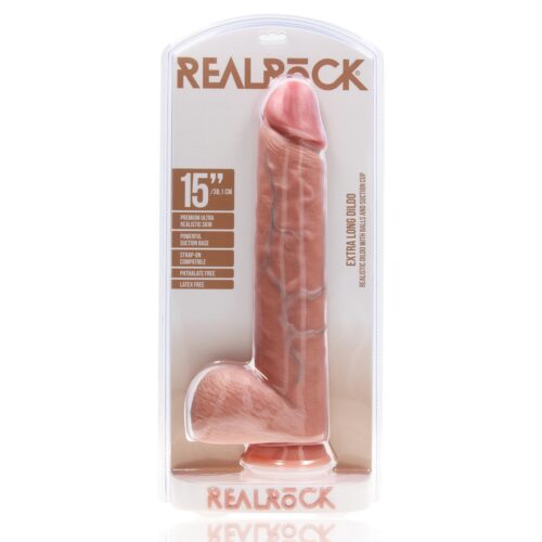 Real Rock Realrock Extra Long Dildo With Balls