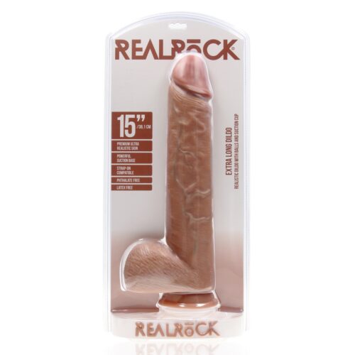 Real Rock Realrock Extra Long Dildo With Balls
