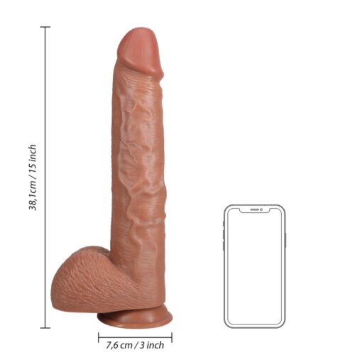 Real Rock Realrock Extra Long Dildo With Balls