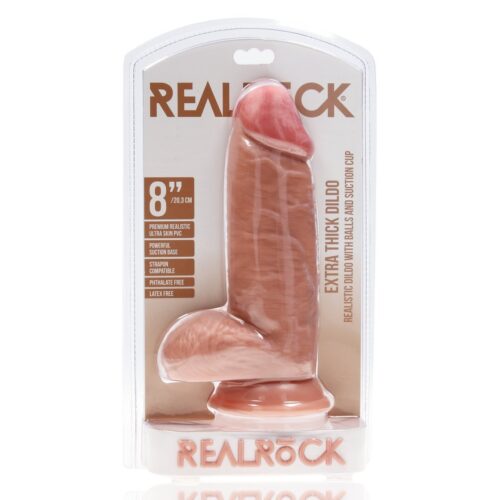 Realrock Extra Thick Dildo with suction cup