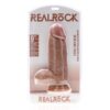 Real Rock Extra Thick Realistic Dildo with balls, 9 inches