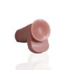 Extra thick realistic dildo with a smooth surface and sturdy base