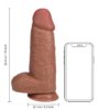 Real Rock Extra Thick Realistic Dildo with detailed textures