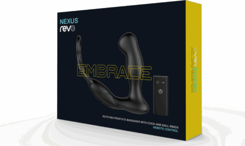 Nexus Revo Embrace Prostate Massager - Black, One Size