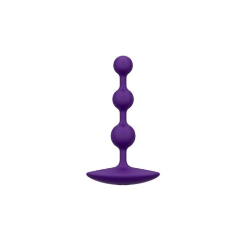 Romp Amp Anal Beads – Purple, One Size