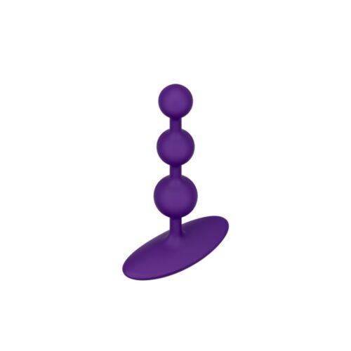 Romp Amp Anal Beads - Purple, One Size