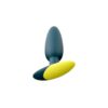 A dark blue and yellow pleasure product