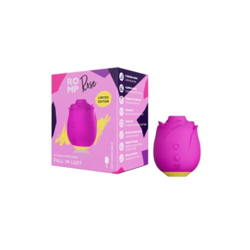 Romp Rose Vibrator Clitoral Stimulator - Pink