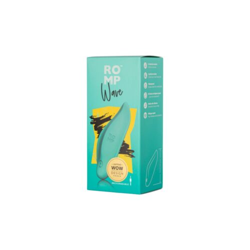 Romp Wave Lay On Vibrator - Green