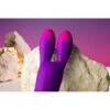 Rocks Off Glo-Girl Bunny Vibrator - Purple
