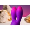 Rocks Off Glo-Girl Bunny Vibrator - Purple