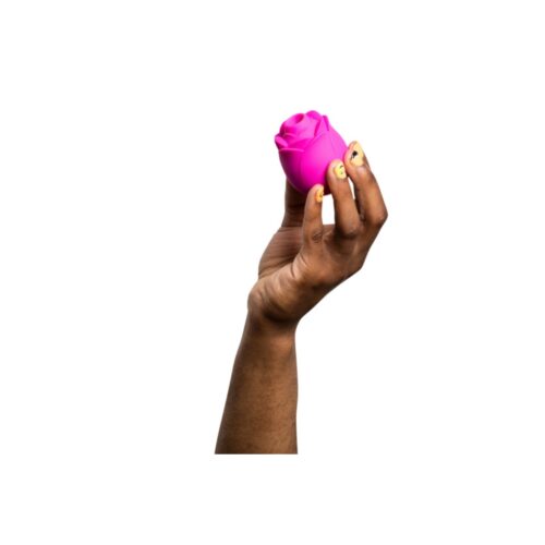 Romp Rose Vibrator Clitoral Stimulator - Pink