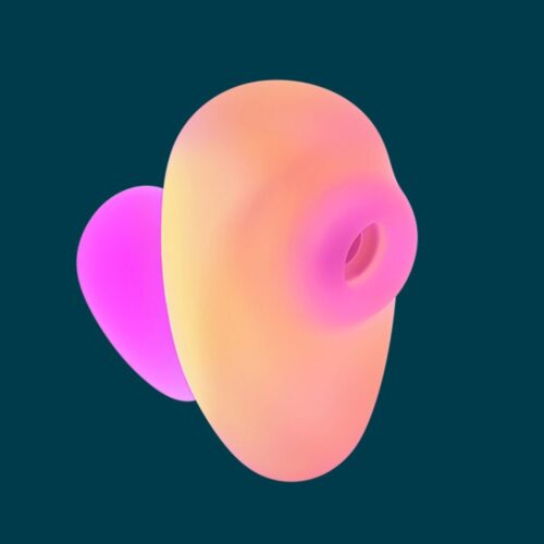 Romp Kiss Clitoral Stimulator - Peach