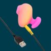 Romp Kiss Clitoral Stimulator - Peach