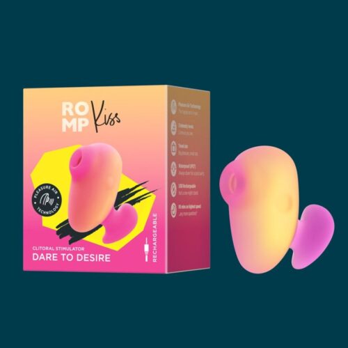 Romp Kiss Clitoral Stimulator - Peach