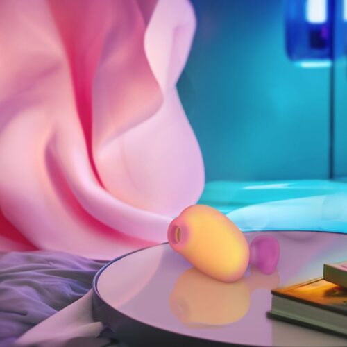 Romp Kiss Clitoral Stimulator - Peach
