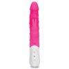 rr-007pnk_02jpg Rabbit Essentials Rechargeable Slim Double Penetration Rabbit Vibrator