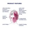 Satisfyer Cloud Dancer Air Pulse Vibrator
