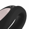 Satisfyer Double Joy Vibrator in black and pink