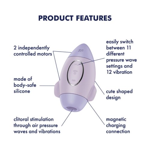 Satisfyer Mission Control Air Pulse Vibrator