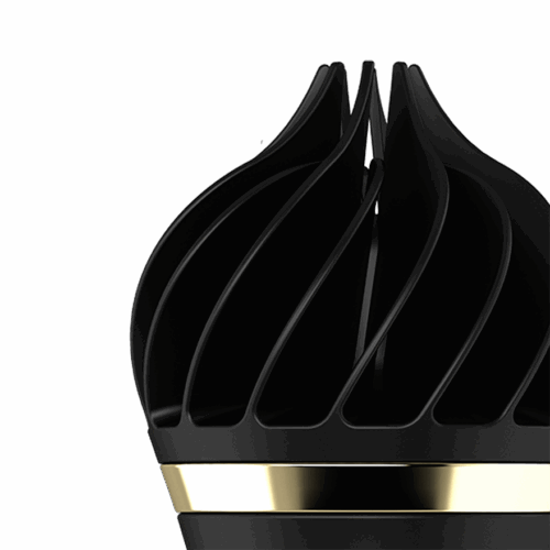 Satisfyer Sweet Treat Spinnator Vibrator - Gold/Black