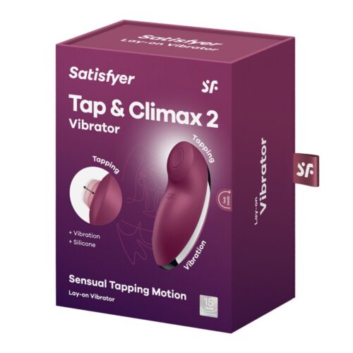 Satisfyer Tap & Climax 2 Vibrator