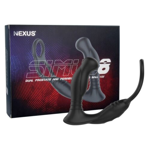 Nexus Simul8 Prostate Massager - Black, One Size