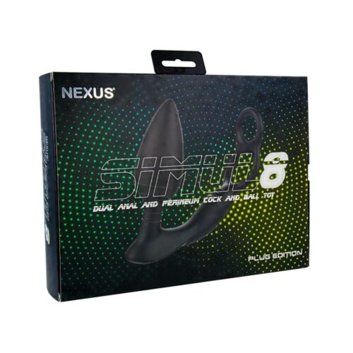 Nexus Simul8 Plug Butt Plug - Black