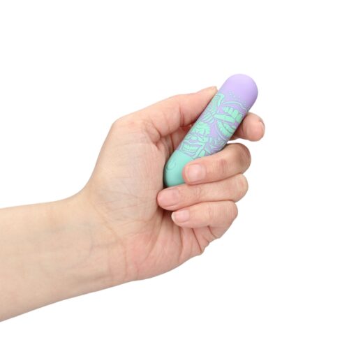 sli232pur-5.jpg S-Line Lip Off Some Steam Bullet Vibrator Green - Purple