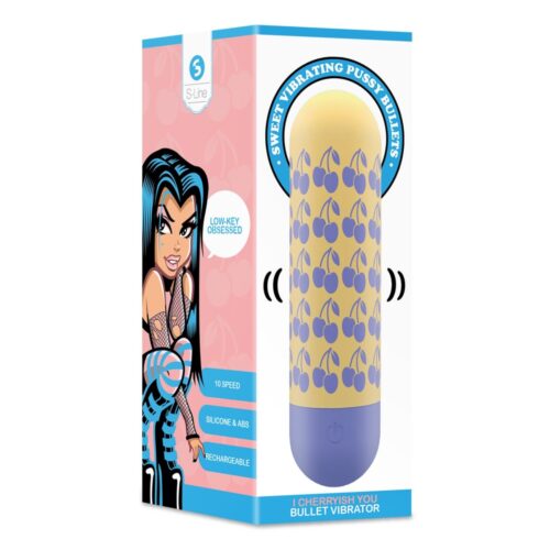 sli232yel-2.jpg S-Line I Cherryish You Bullet Vibrator - Yellow