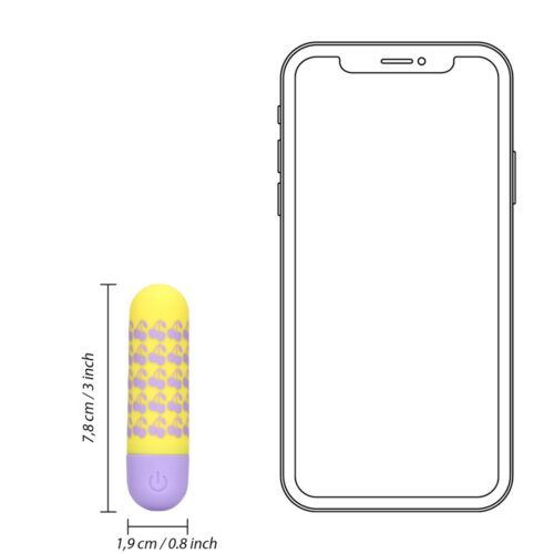 sli232yel-4.jpg S-Line I Cherryish You Bullet Vibrator - Yellow