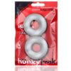 Hunkyjunk Stiffy 2-Pack Bulge Cockrings - One Size
