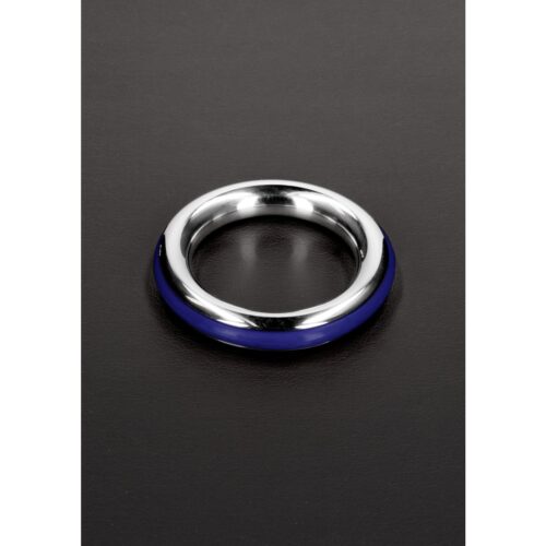 Tbj-2055-40Blujpg Shots - Steel Cazzo Tensions Stainless Steel Cockring