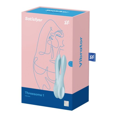 Satisfyer Threesome 1 Vibrator - Blue