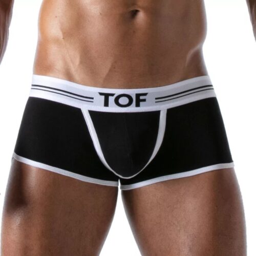 Tof Paris French Trunks – Black/White