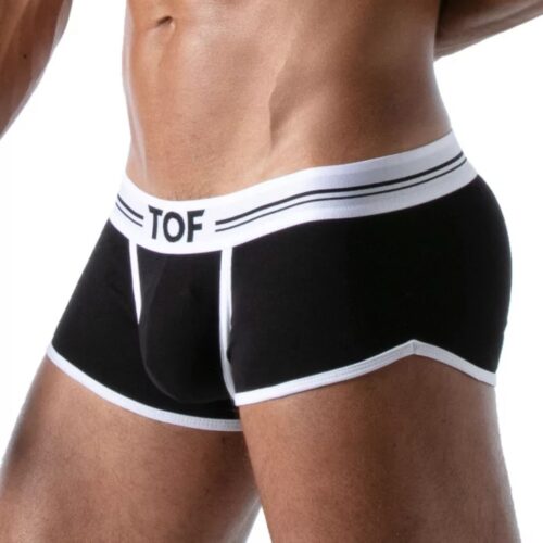 Tof Paris French Trunks - Black/White